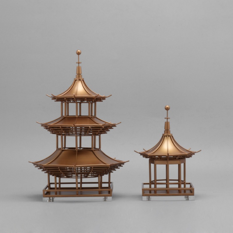 Home Bar Shelves - Modern Chinese Metal Ornament & Display