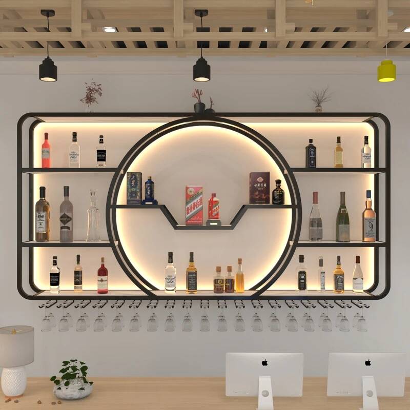 Wine Nightclub Display Cabinet – обзор и цена Home Bar Shelves