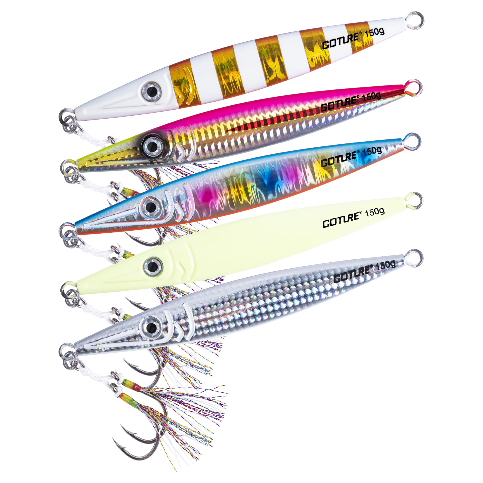 Goture Luminous Fast Sinking J – обзор и цена Jigger Double Sided
