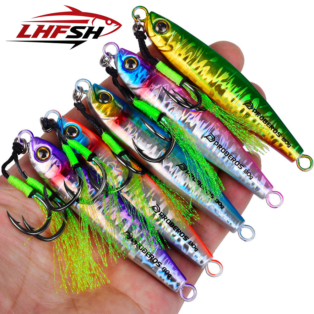 LHFSH 35g-80g Long Cast Metal  – обзор и цена Jigger Double Sided