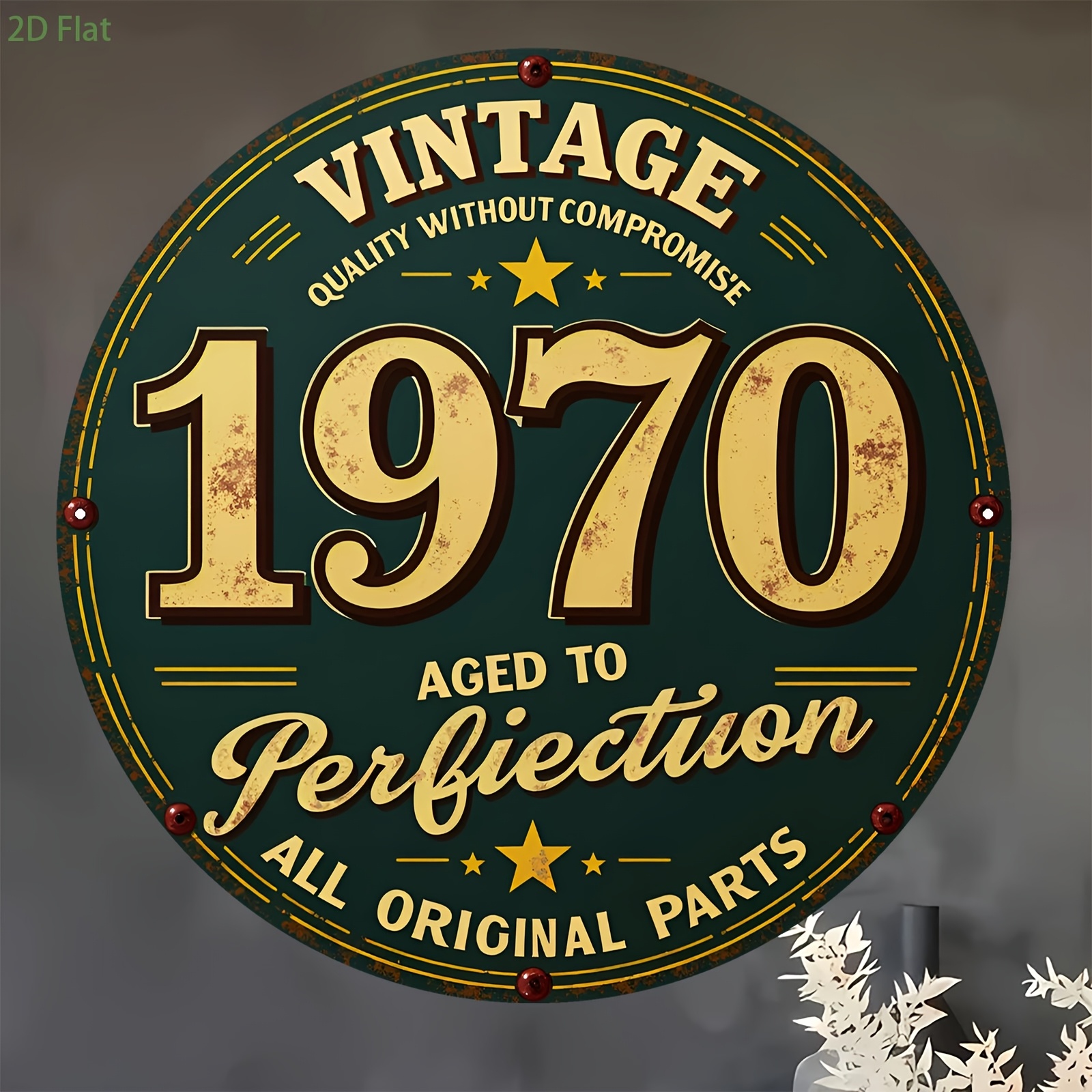 2D Flat, 1pc 1pcs 1970 Vintage – обзор и цена Home Bar Accessories