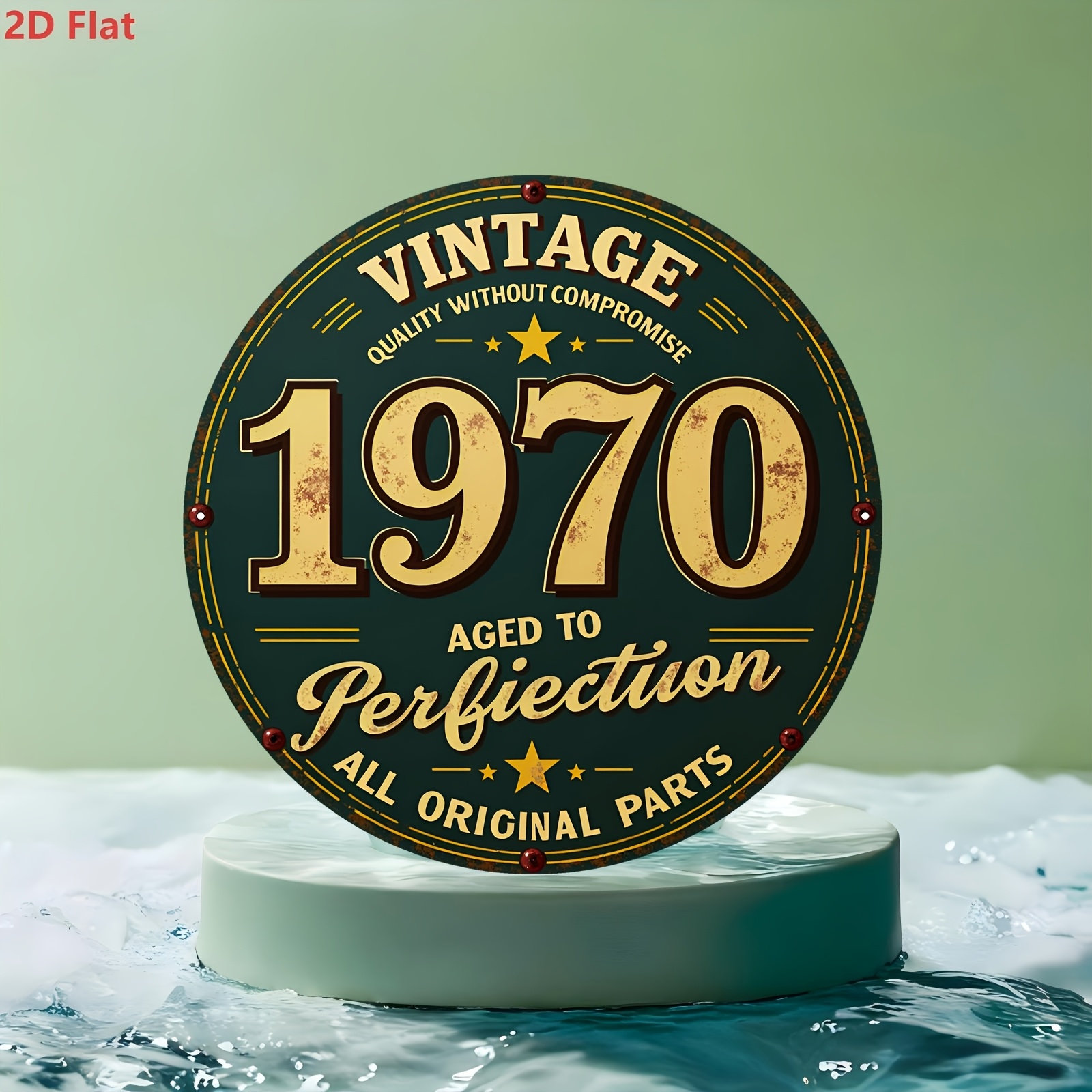 2D Flat, 1pc 1pcs 1970 Vintage – обзор и цена Home Bar Accessories