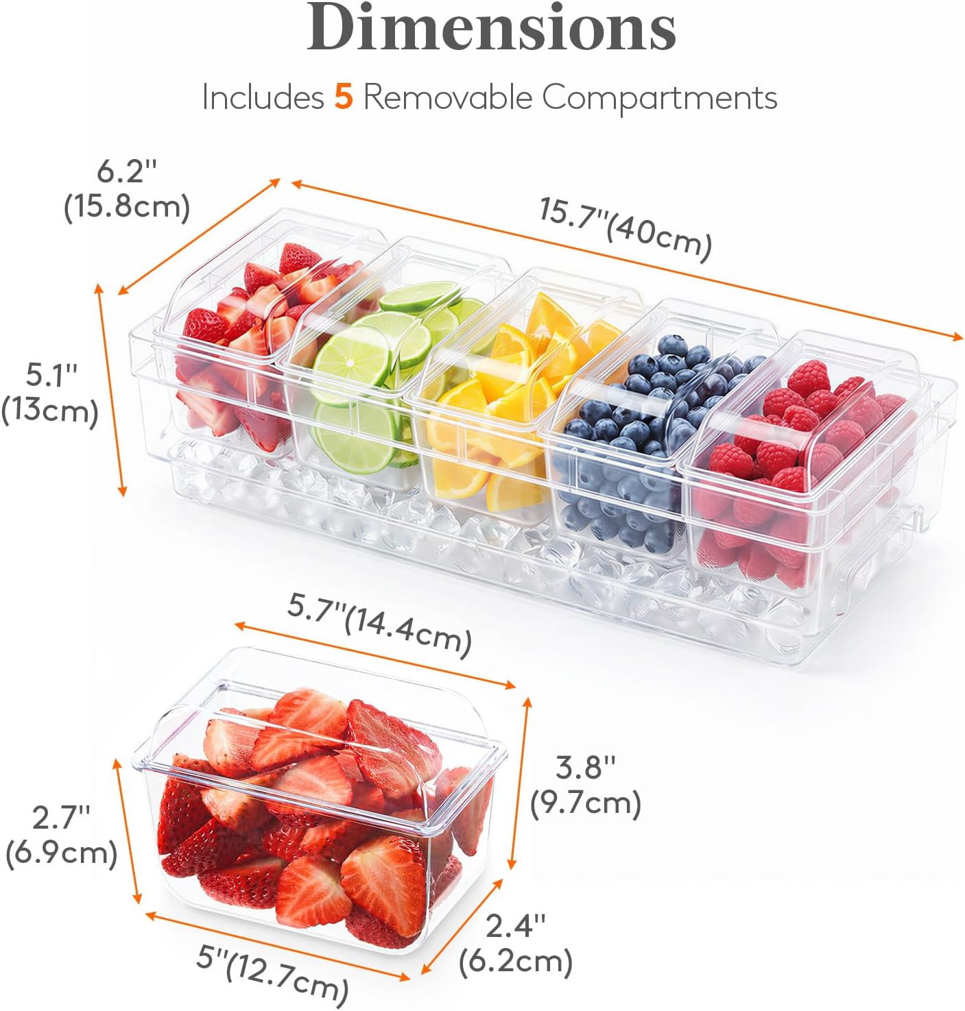 Homiva Store Lifewit Chilled C – обзор и цена Garnish Tray Set
