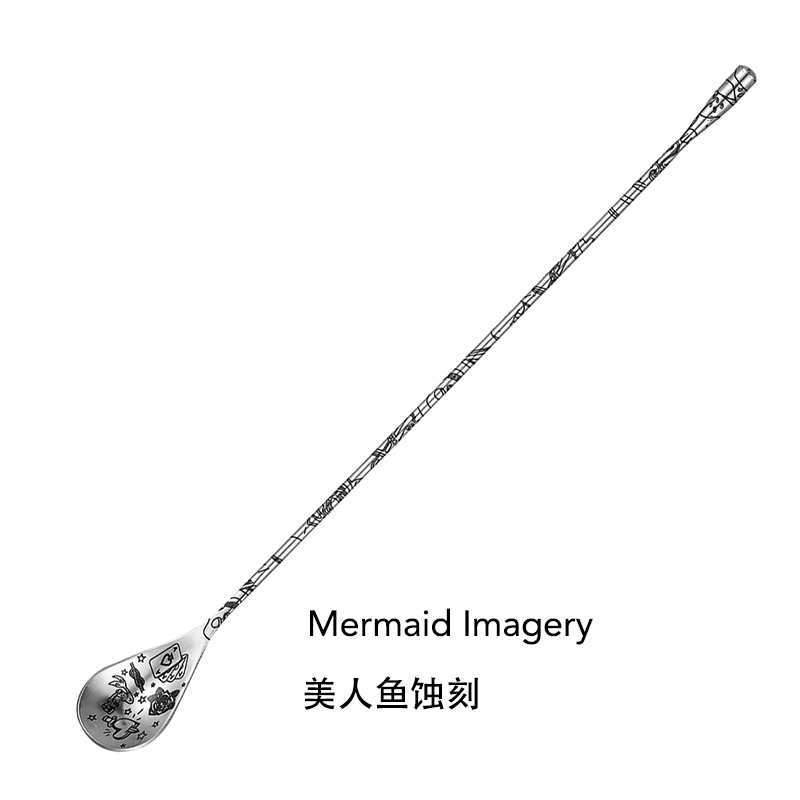 30cm/40cm/50cm Teardrop Cockta – обзор и цена Bar Spoon Twisted