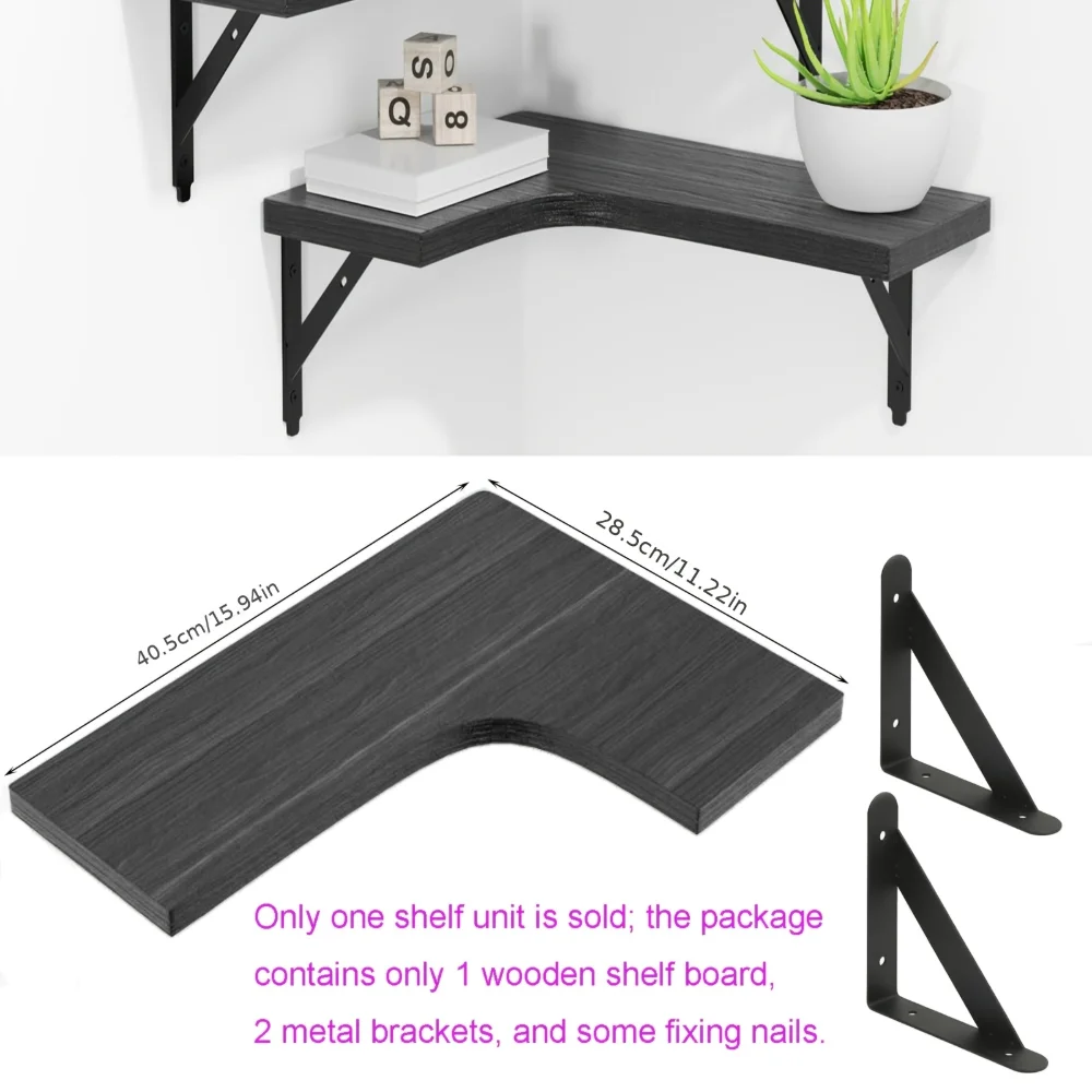 Natural Wood Grain Floating Sh – обзор и цена Home Bar Shelf