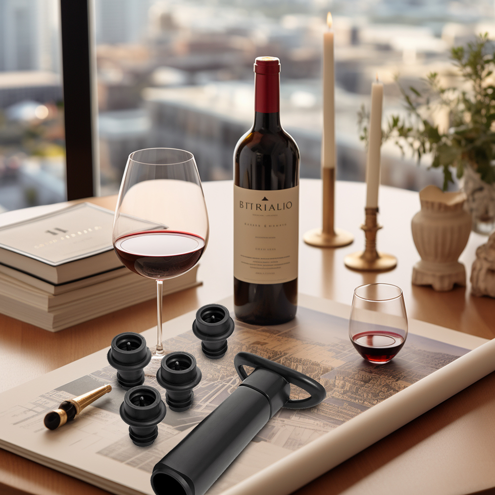 WOTOR Wine Stoppers ABS Plasti – обзор и цена Wine Preservation Pump