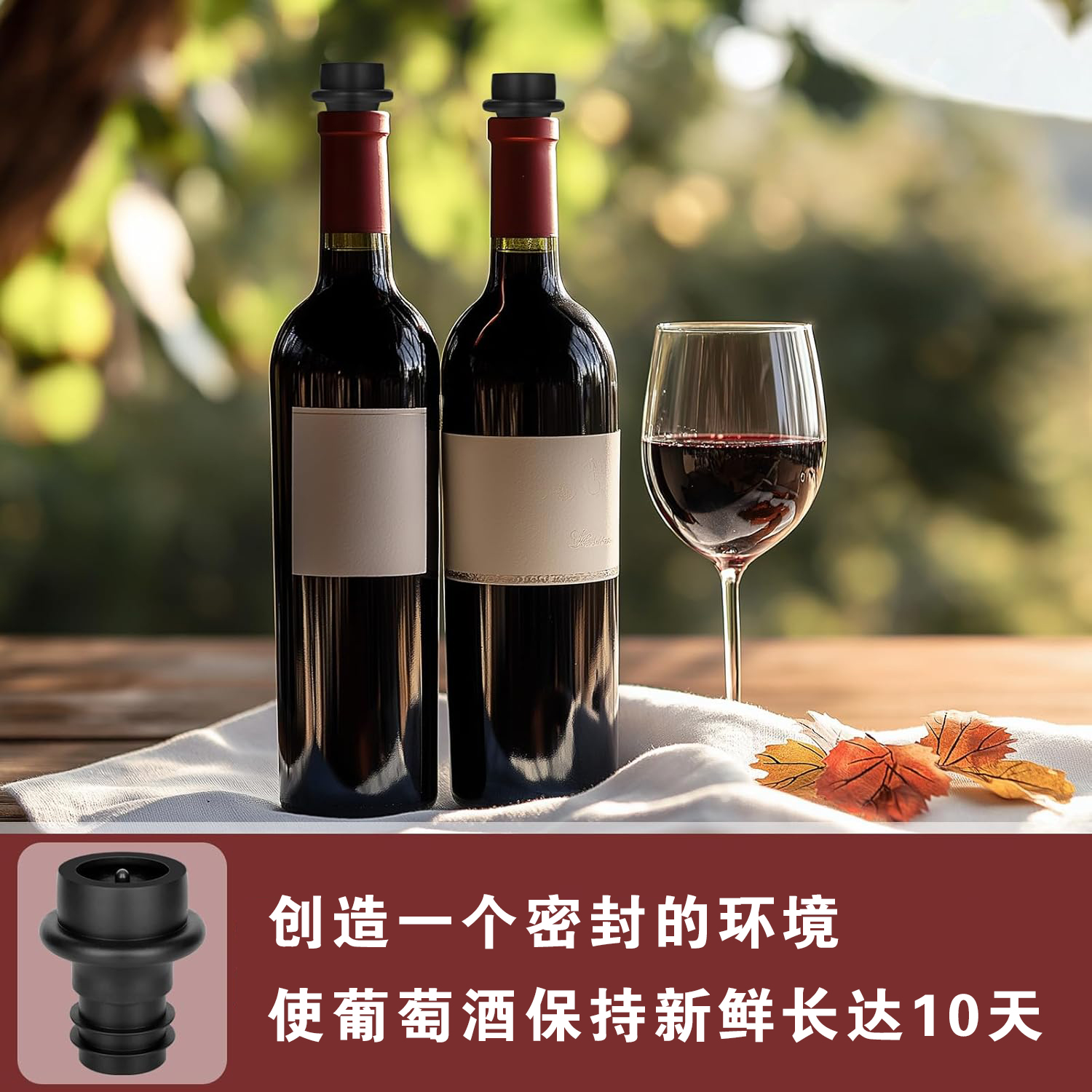 WOTOR Wine Stoppers ABS Plasti – обзор и цена Wine Preservation Pump