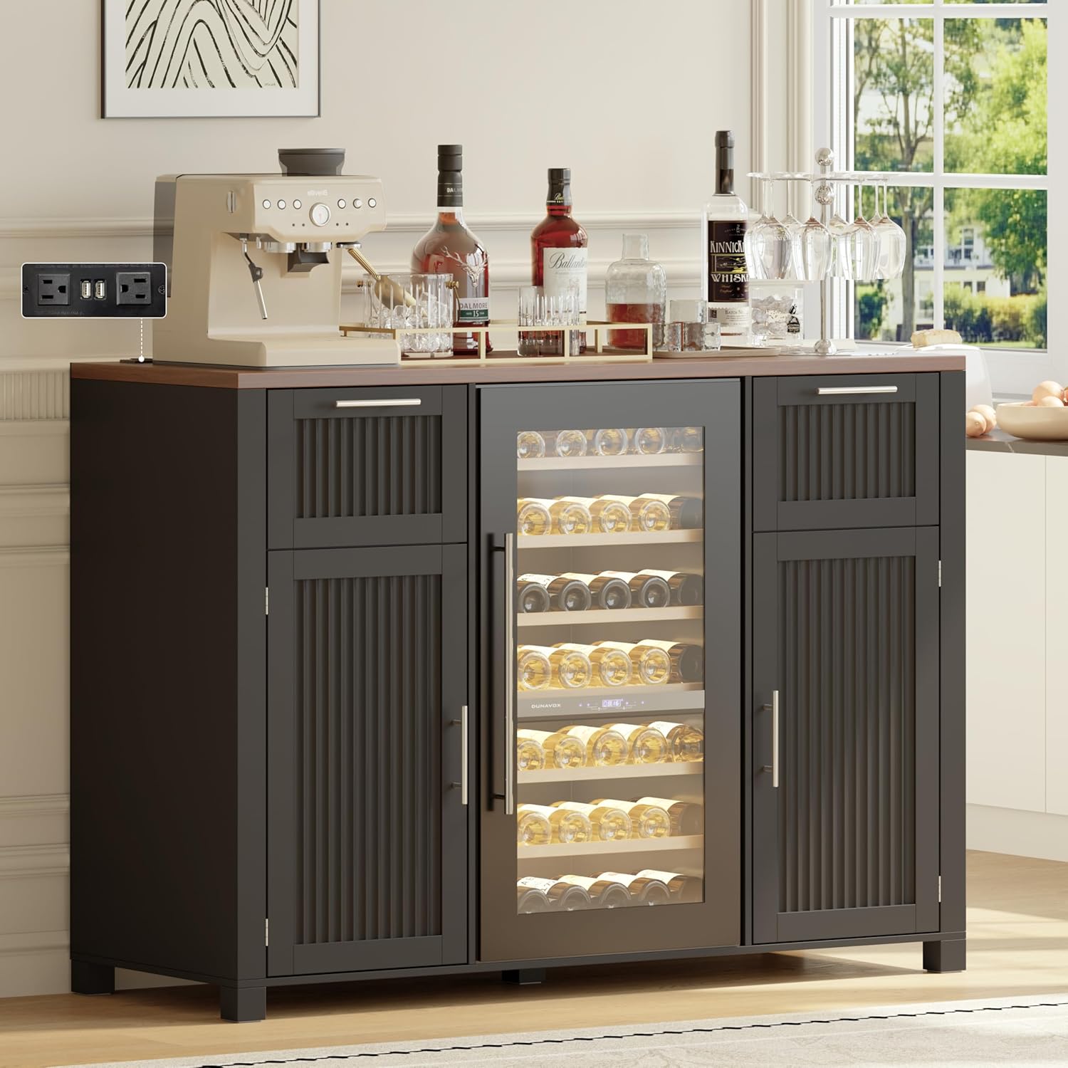 Large Coffee Bar Cabinet Fridg – обзор и цена Home Bar And Fridge