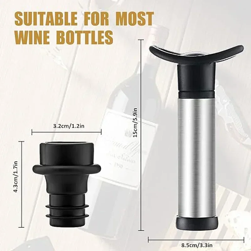Vacuum Wine Pump Kit with Wine – обзор и цена Wine Preservation Pump
