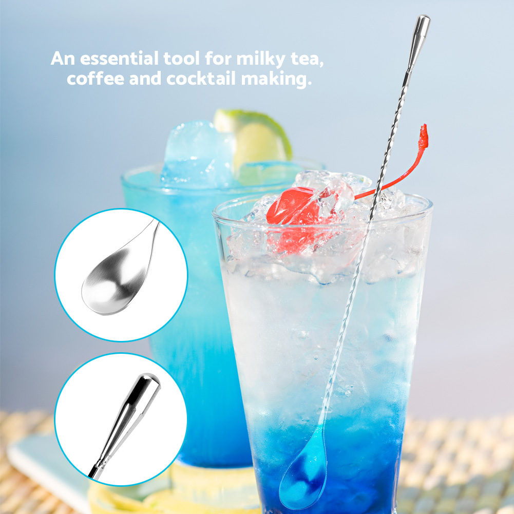 Long Stirring Spoon Stainless  – обзор и цена Bar Spoon Twisted