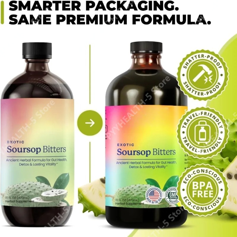 Soursop Bitters Drops Liquid O – обзор и цена Bitters Bottle Set