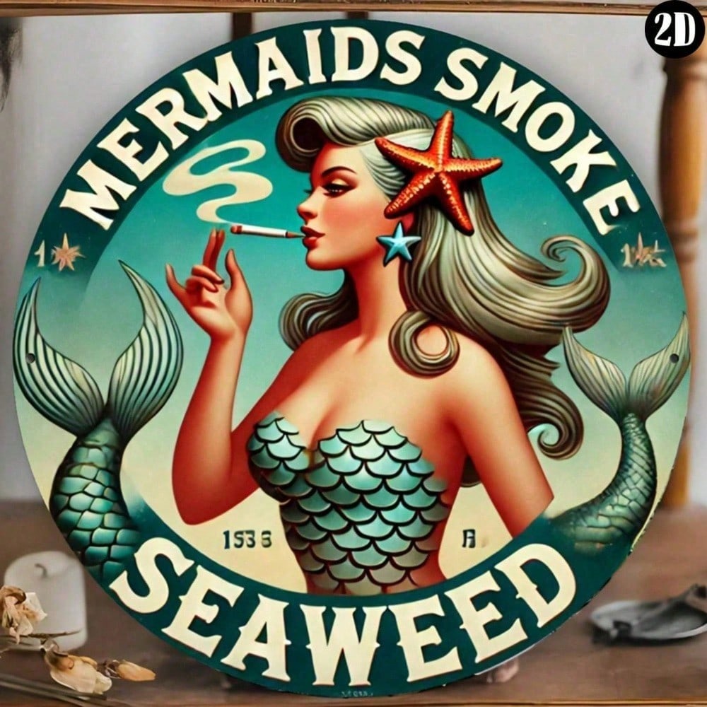 Vintage Mermaid Seaweed Smoke  – обзор и цена Home Bar Cafe