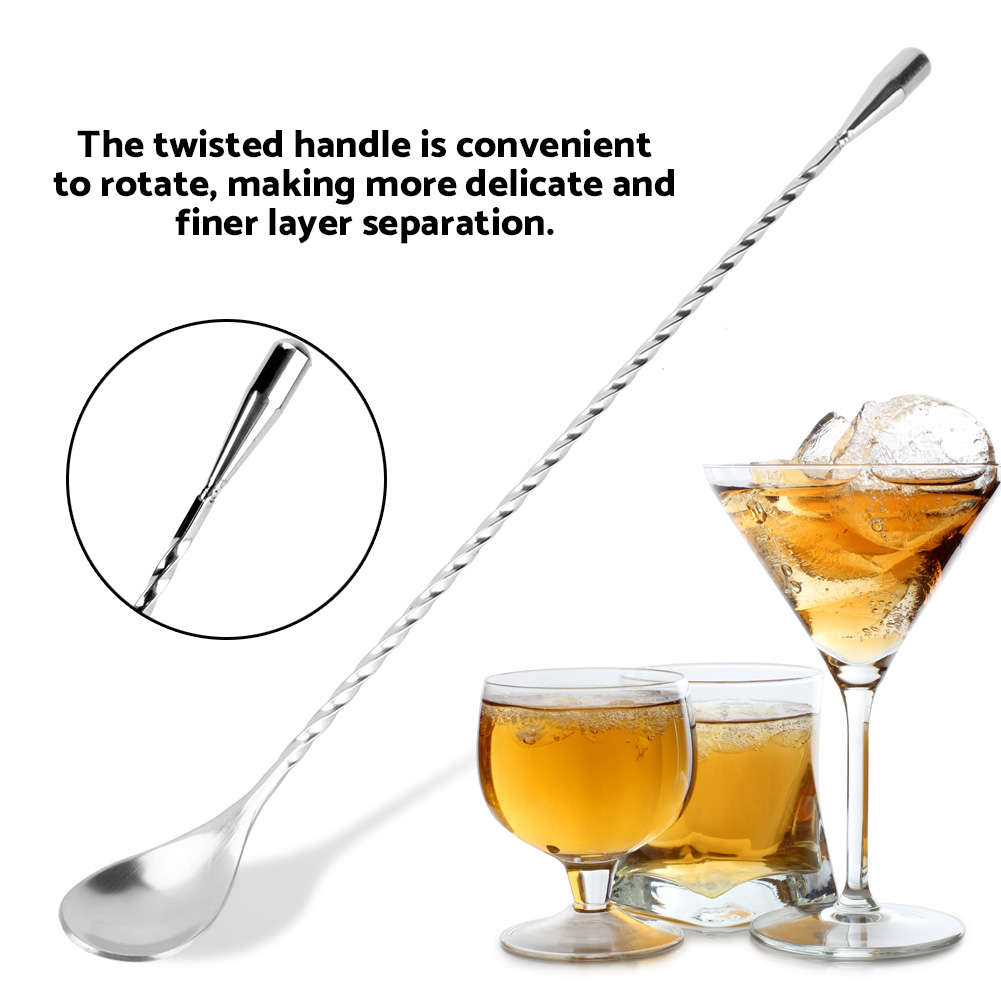 Stainless Steel Bar Wine Cockt – обзор и цена Bar Spoon Twisted