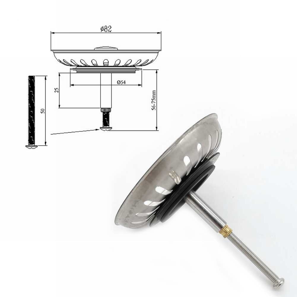 1pcs Kitchen Sink Strainer Rep – обзор и цена Home Bar Sink