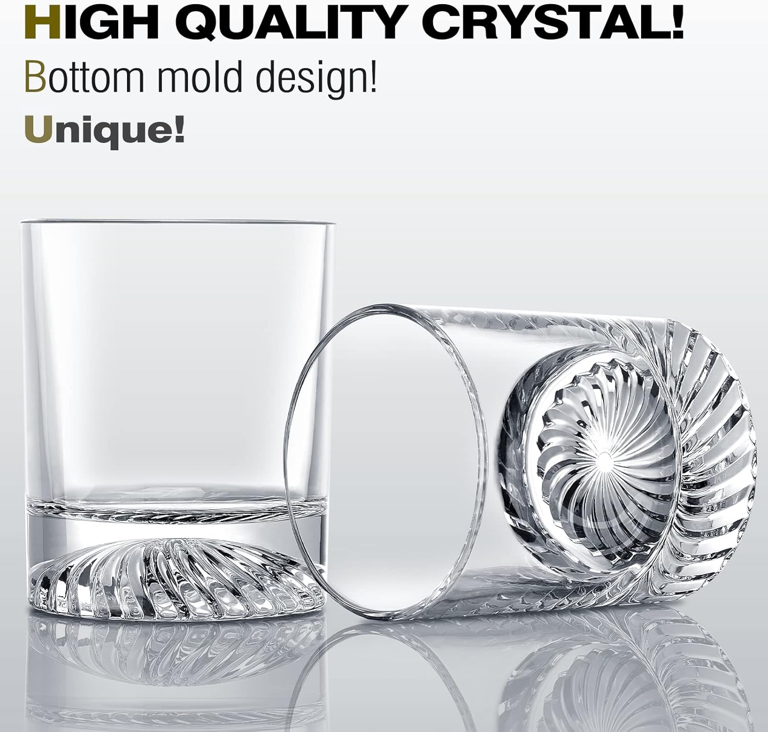 Whiskey Glasses Set of 4 12oz  – обзор и цена Home Bar Set