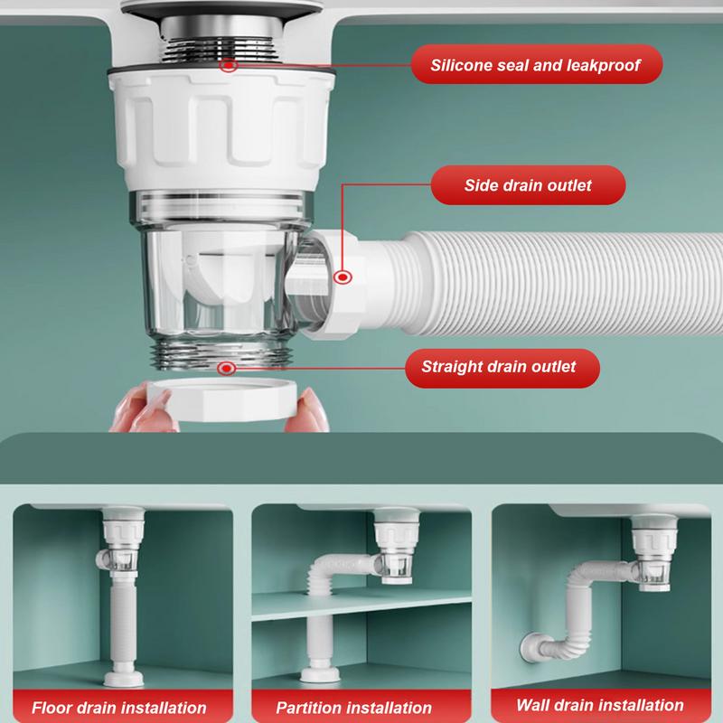Telescoping Anti-odor Drain Pi – обзор и цена Home Bar Sink