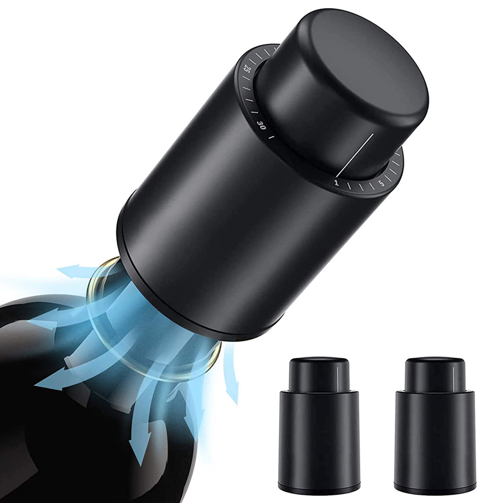 Vacuum Wine Bottle Stopper Sea – обзор и цена Wine Preservation Pump