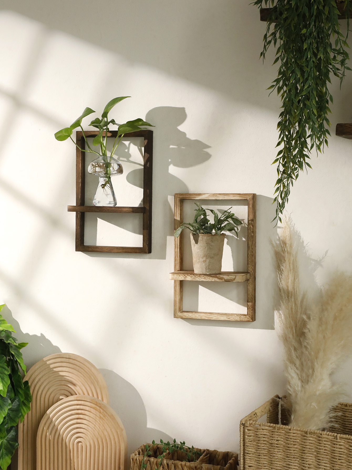 Wooden Display Shelf Floating  – обзор и цена Home Bar Shelf