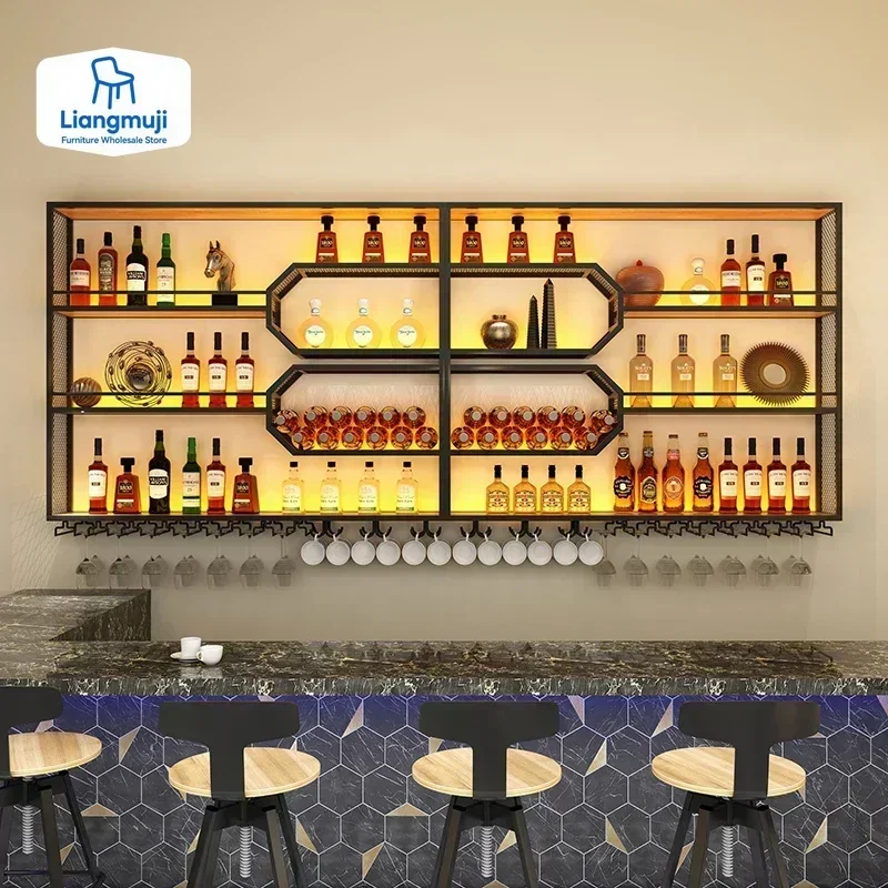 Drinks Bar Cabinet Portable Sh – обзор и цена Home Bar Shelves