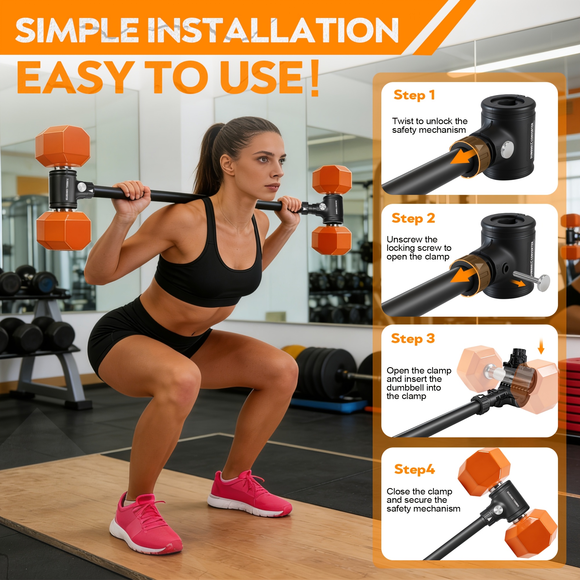 Dumbbell Converter - Converts  – обзор и цена Home Bar Set