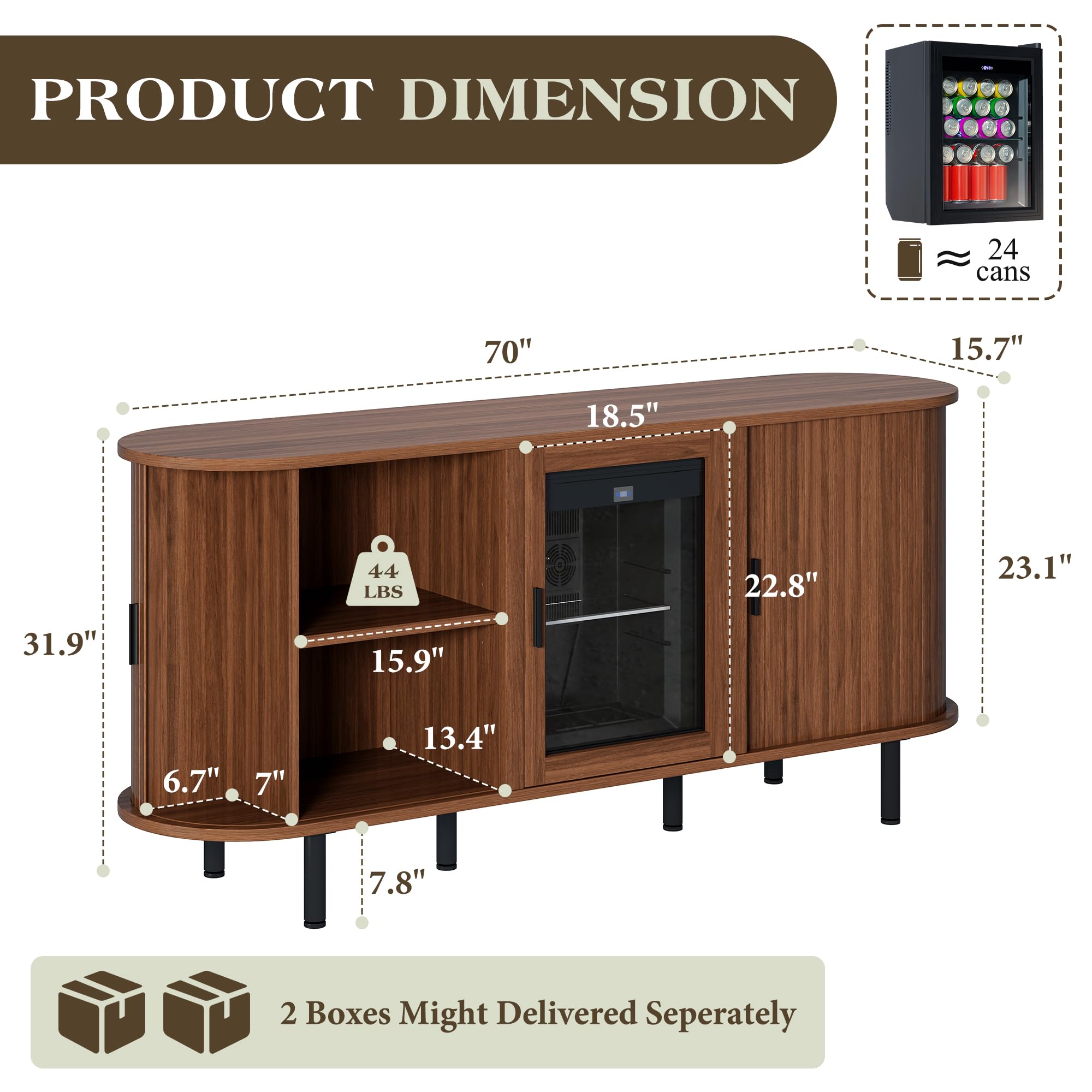 70 Inch Coffee Bar Cabinet Wit – обзор и цена Home Bar And Fridge