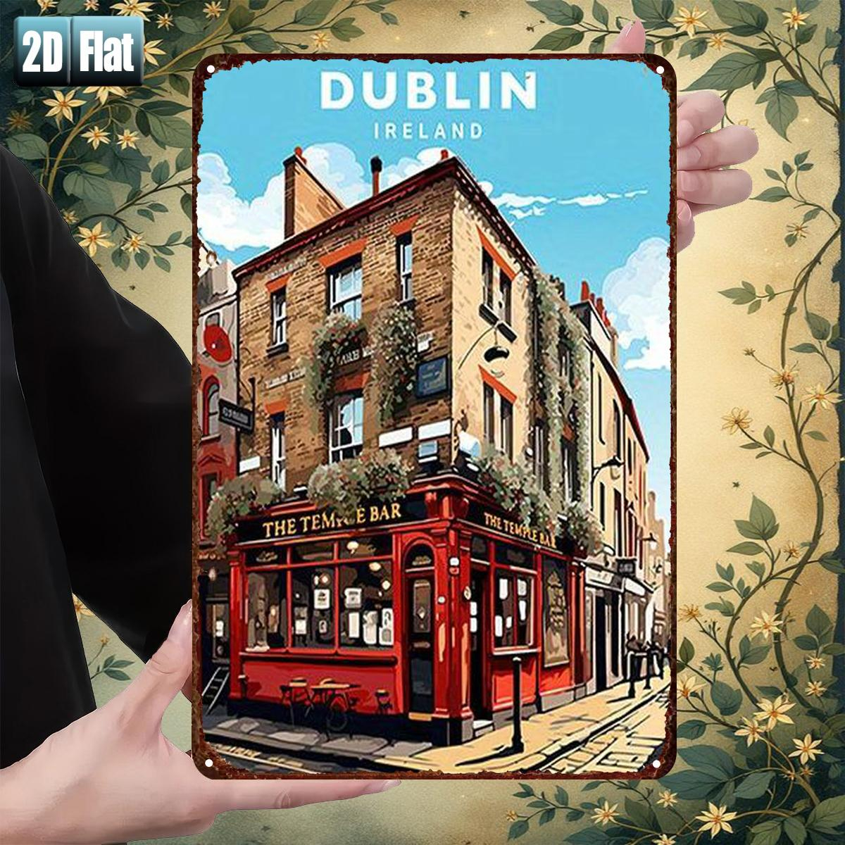 Dublin Ireland Temple Bar Meta – обзор и цена Home Bar Accessories