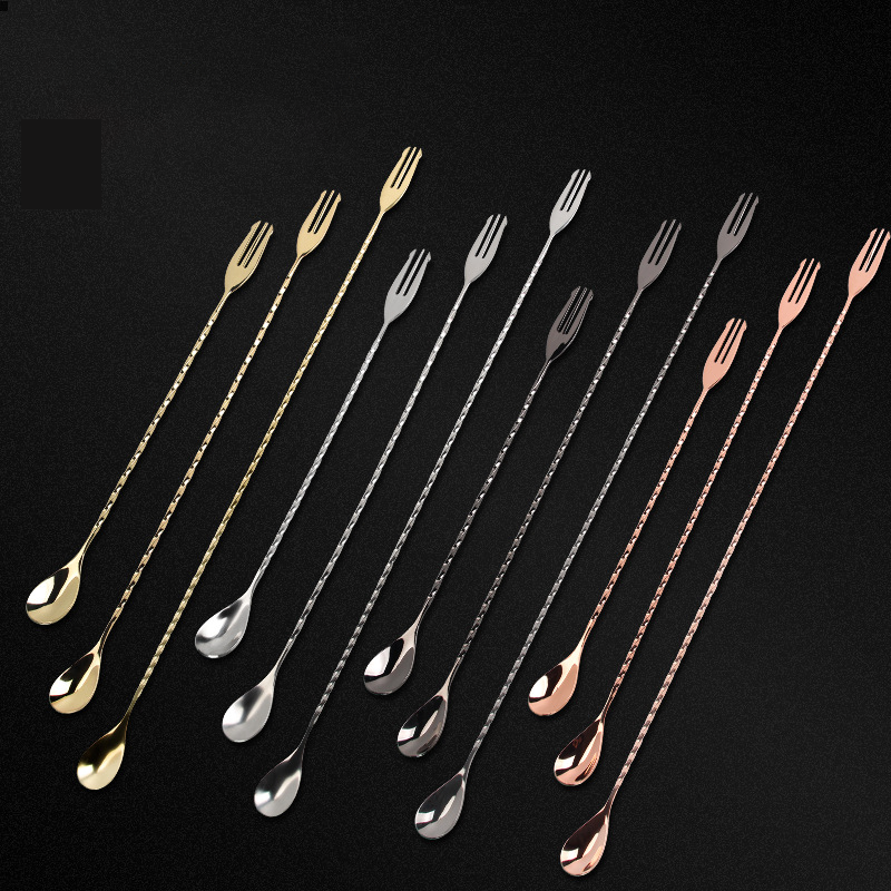 30 40 50cm Bar Spoon With Fork – обзор и цена Bar Spoon Twisted