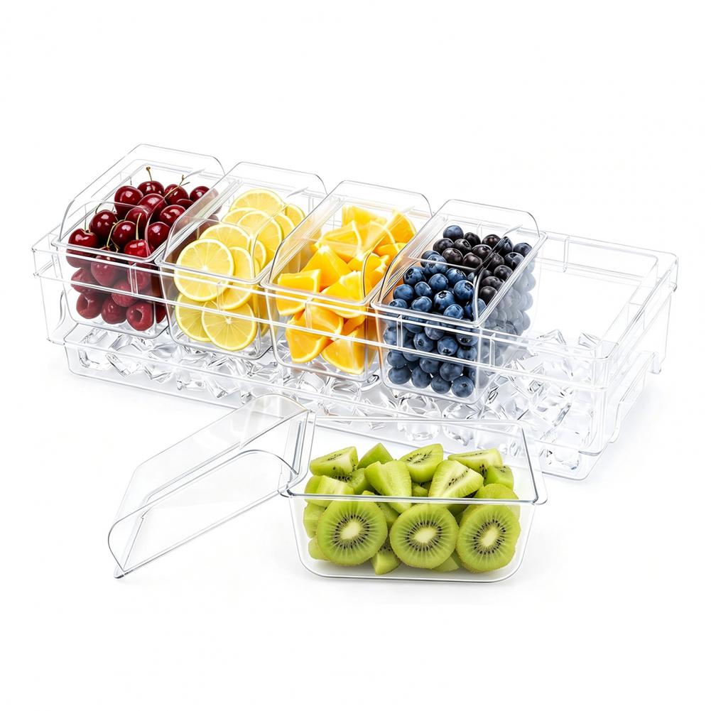 2026 Taco Bar Serving Set for  – обзор и цена Garnish Tray Set