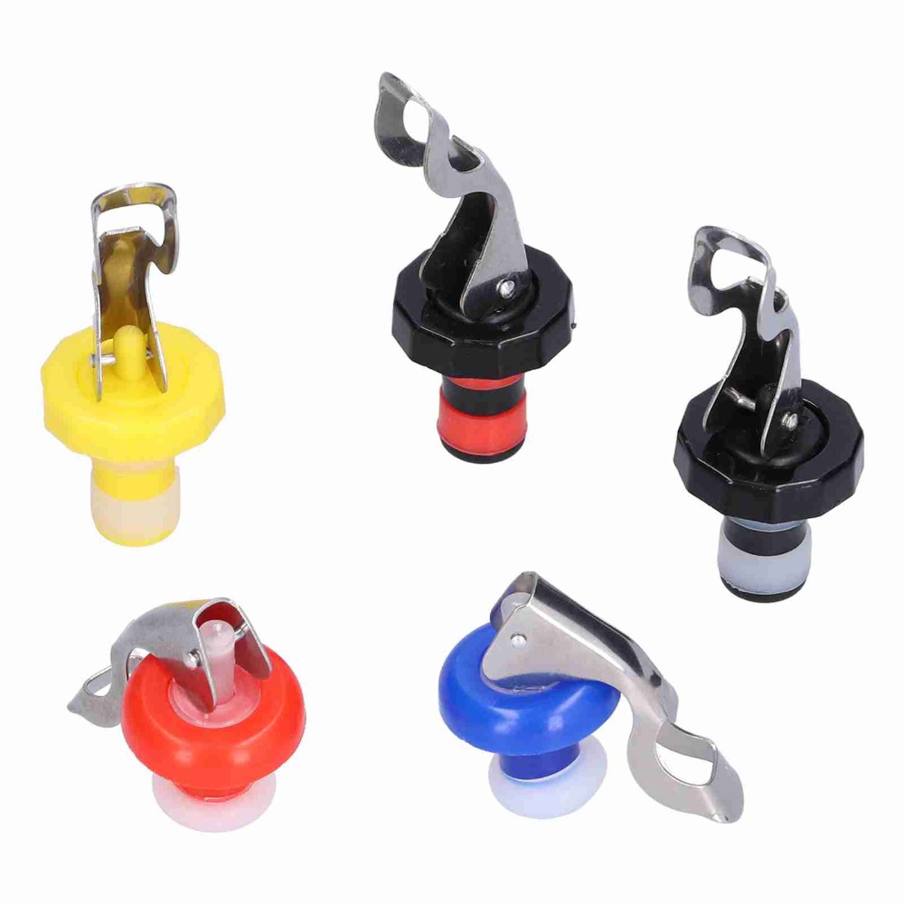 5pcs Silicone Wine Bottle Plug – обзор и цена Wine Preservation Pump