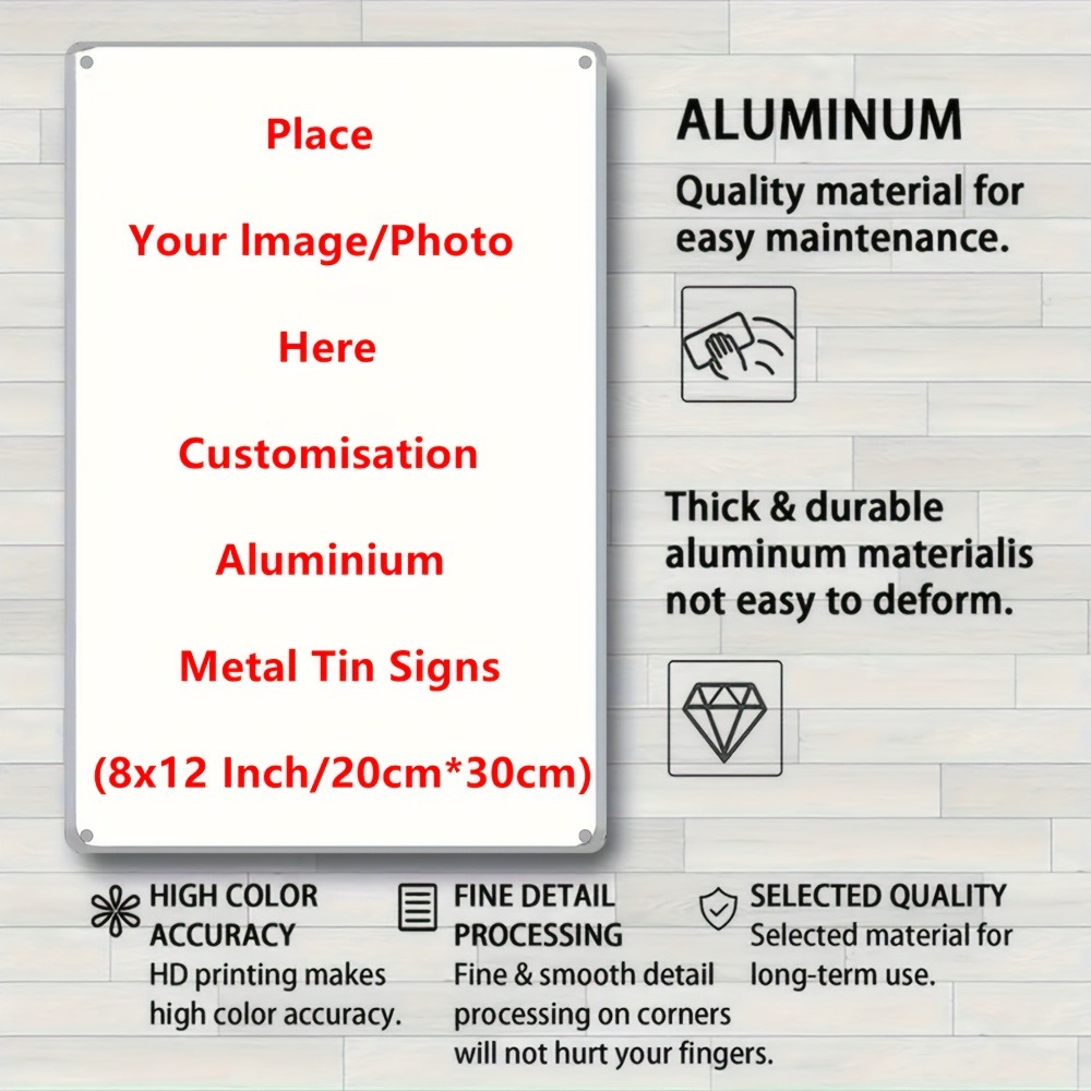 1pc Custom Aluminum Tin Sign 8 – обзор и цена Home Bar Cafe