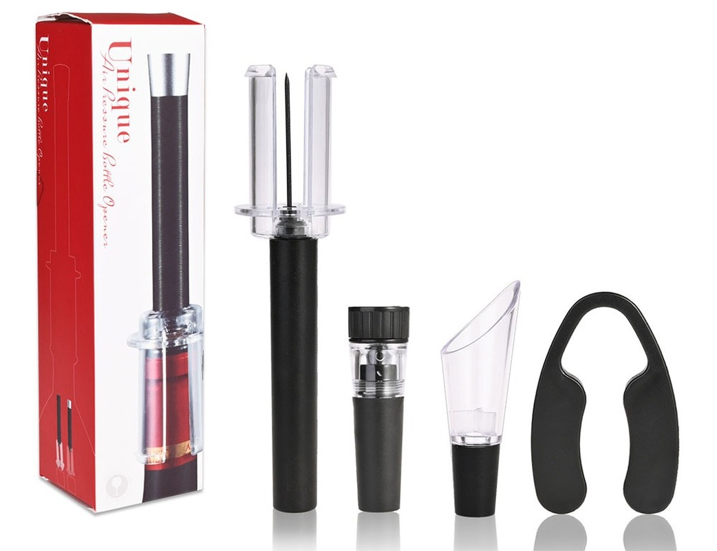 Air Pump Wine Bottle Opener Ai – обзор и цена Wine Preservation Pump