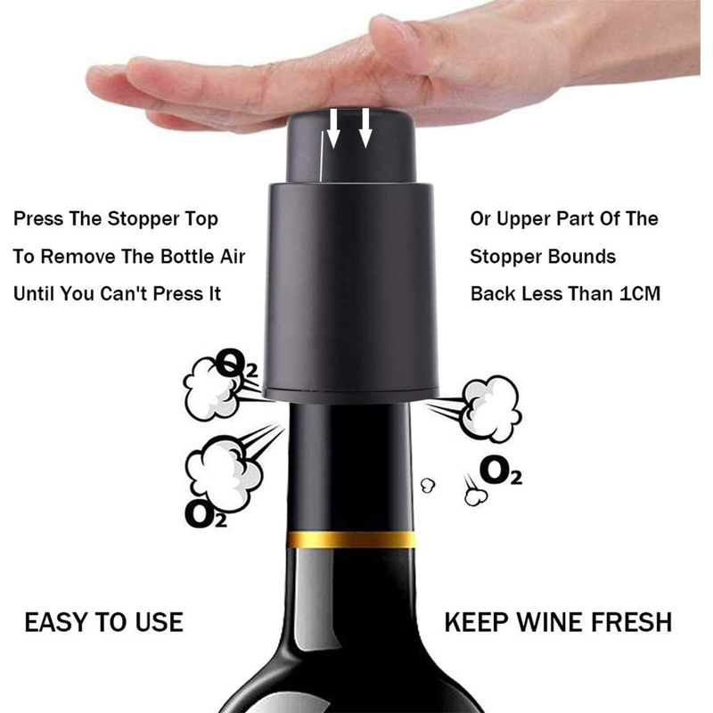 LMETJMA Wine Bottle Stoppers R – обзор и цена Wine Preservation Pump